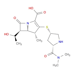 (4R,5S,6S)-3-{[(3S,5S)-5-(dimethylcarbamoyl)pyrrolidin-3-yl]sulfanyl}-6-[(1R)-1-hydroxyethyl]-4-me…