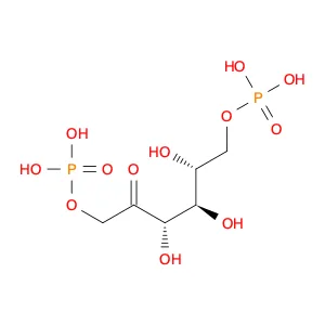 {[(3S,4S,5R)-2,3,4-trihydroxy-5-[(phosphonooxy)methyl]oxolan-2-yl]methoxy}phosphonic acid