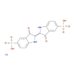 Sodium 3,3'-dioxo-[2,2'-biindolinylidene]-5,5'-disulfonate