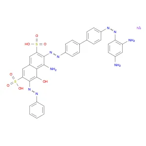 4-Amino-3-((4'-((2,4-diaminophenyl)diazenyl)-[1,1'-biphenyl]-4-yl)diazenyl)-5-hydroxy-6-(phenyldia…