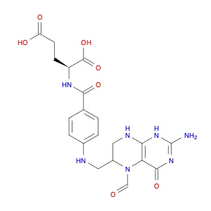 (2S)-2-[[4-[(2-Amino-5-formyl-4-oxo-1,6,7,8-tetrahydropteridin-6-yl)methylamino]benzoyl]amino]pent…