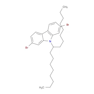 2,7-Dibromo-9-(heptadecan-9-yl)-9H-carbazole