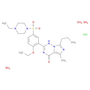 2-[2-Ethoxy-5-[(4-ethyl-1-piperazinyl)sulfonyl]phenyl]-5-methyl-7-propylimidazo[5,1-f][1,2,4]triaz…