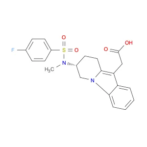 (7R)-7-[[(4-Fluorophenyl)sulfonyl]methylamino]-6,7,8,9-tetrahydropyrido[1,2-a]indole-10-acetic acid