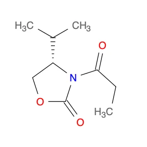 2-Oxazolidinone, 4-(1-methylethyl)-3-(1-oxopropyl)-, (4S)-