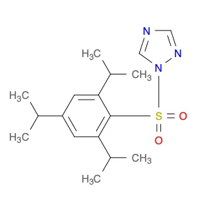 1-((2,4,6-Triisopropylphenyl)sulfonyl)-1H-1,2,4-triazole