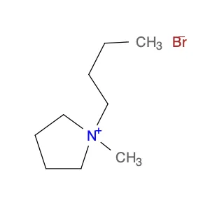 Pyrrolidinium, 1-​butyl-​1-​methyl-​, bromide (1:1)