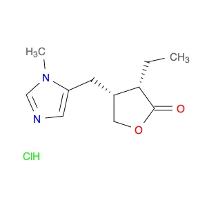 (3S,4R)-3-Ethyldihydro-4-[(1-methyl-1H-imidazol-5-yl)methyl]-2(3H)-furanone hydrochloride