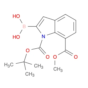 1-BOC-7-(methoxycarbonyl)indole-2-boronic acid
