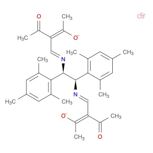 (1R,2R)-N,N-BIS(2-ACETYL-3-OXO-2-BUTENYLIDENE)-1,2-DIMESITYLETHYLENEDIAMINATO COBALT(II)