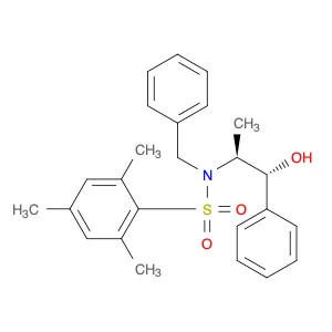 N-Benzyl-N-((1R,2S)-1-hydroxy-1-phenylpropan-2-yl)-2,4,6-trimethylbenzenesulfonamide