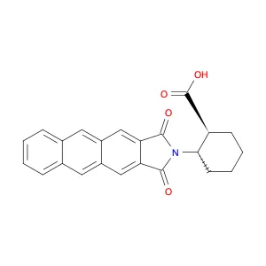 (1S,2S)-2-(1,3-Dioxo-1H-naphtho[2,3-f]isoindol-2(3H)-yl)cyclohexanecarboxylic acid