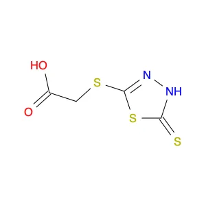(5-Mercapto-1,3,4-thiadiazol-2-ylthio)acetic acid