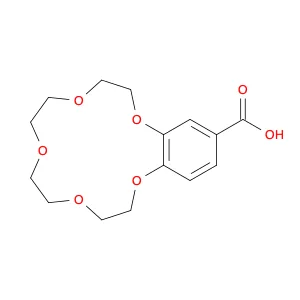 2,3,5,6,8,9,11,12-Octahydrobenzo[b][1,4,7,10,13]pentaoxacyclopentadecine-15-carboxylic acid