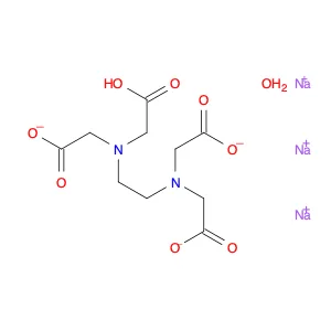 (ETHYLENEDINITRILO)TETRAACETIC ACID, TRISODIUM SALT HYDRATE