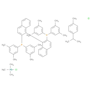 Chloro{(R)-(+)-2,2'-bis[di(3,5-xylyl)phosphino]-1,1'-binaphthyl}(p-cymene)ruthenium(II) chloride