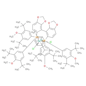 Chloro{(R)-(-)-5,5'-bis[di(3,5-di-t-butyl-4-methoxyphenyl)phosphino]-4,4'-bi-1,3-benzodioxole}(p-c…