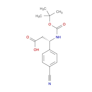 (S)-3-((TERT-BUTOXYCARBONYL)AMINO)-3-(4-CYANOPHENYL)PROPANOIC ACID