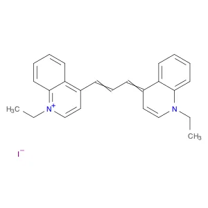1-Ethyl-4-(3-(1-ethylquinolin-4(1H)-ylidene)prop-1-en-1-yl)quinolin-1-ium iodide