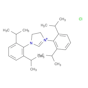 1H-Imidazolium, 1,3-bis[2,6-bis(1-methylethyl)phenyl]-4,5-dihydro-, chloride (1:1)
