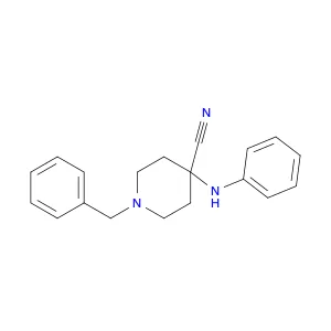 1-Benzyl-4-(phenylamino)piperidine-4-carbonitrile