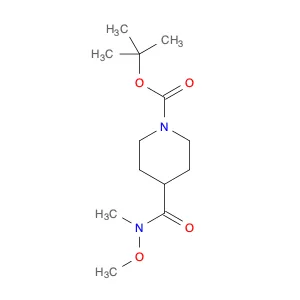 tert-Butyl 4-(methoxy(methyl)carbamoyl)piperidine-1-carboxylate