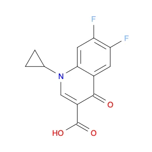 1-Cyclopropyl-6,7-difluoro-1,4-dihydro-4-oxo-3-quinolinecarboxylic acid