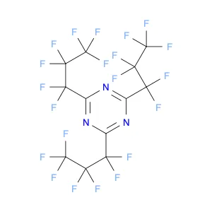 2,4,6-tris(1,1,2,2,3,3,3-heptafluoropropyl)-1,3,5-triazine