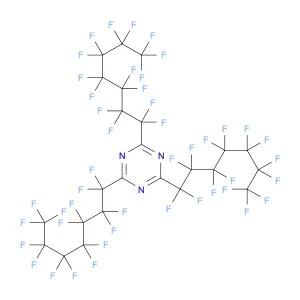 2,4,6-Tris(pentadecafluoroheptyl)-1,3,5-triazine