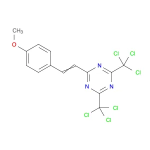 2-(4-Methoxystyryl)-4,6-bis(trichloromethyl)-1,3,5-triazine