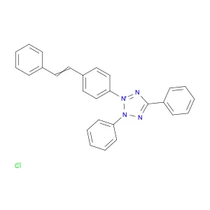 2,5-Diphenyl-3-(4-styrylphenyl)tetrazolium Chloride