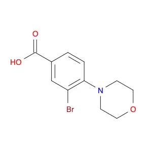 3-Bromo-4-morpholinobenzoic Acid