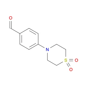 4-(1,1-Dioxidothiomorpholino)benzaldehyde