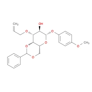 (4AR,6S,7R,8R,8aS)-8-(allyloxy)-6-(4-methoxyphenoxy)-2-phenylhexahydropyrano[3,2-d][1,3]dioxin-7-ol