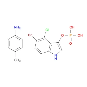 5-Bromo-4-chloro-3-indolyl phosphate p-toluidine salt