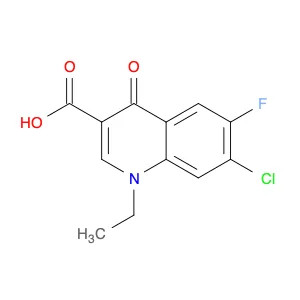 3-Quinolinecarboxylic acid, 7-chloro-1-ethyl-6-fluoro-1,4-dihydro-4-oxo-