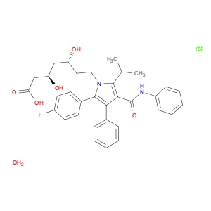 Calcium (3R,5R)-7-(2-(4-fluorophenyl)-5-isopropyl-3-phenyl-4-(phenylcarbamoyl)-1H-pyrrol-1-yl)-3,5…