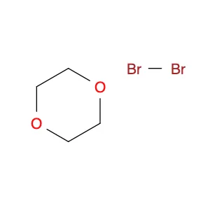 1,4-dioxane; dibromine