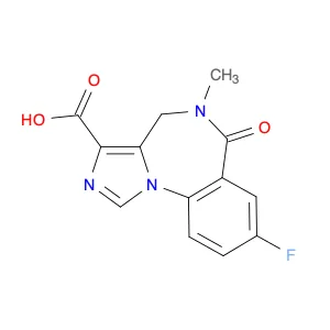 8-Fluoro-5-methyl-6-oxo-5,6-dihydro-4H-benzo[f]imidazo[1,5-a][1,4]diazepine-3-carboxylic acid