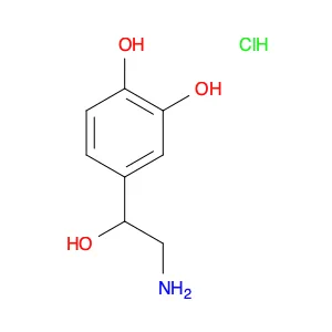 4-(2-Amino-1-hydroxyethyl)benzene-1,2-diol hydrochloride