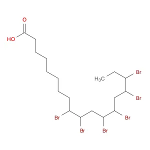 9,10,12,13,15,16-Hexabromostearic acid