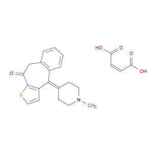 10H-Benzo[4,5]cyclohepta[1,2-b]thiophen-10-one, 4,9-dihydro-4-(1-methyl-4-piperidinylidene)-, (E)-…