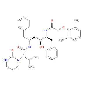 (2S)-N-[(2S,4S,5S)-5-[2-(2,6-dimethylphenoxy)acetamido]-4-hydroxy-1,6-diphenylhexan-2-yl]-3-methyl…