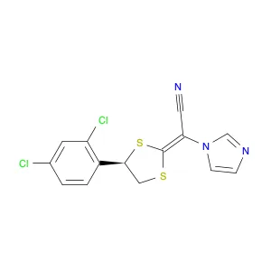 (αE)-α-[(4R)-4-(2,4-Dichlorophenyl)-1,3-dithiolan-2-ylidene]-1H-imidazole-1-acetonitrile
