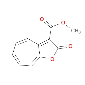 3-(Methoxycarbonyl)-2h-cyclohepta[b]furan-2-one