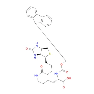 Fmoc-Lys(Biotin)-OH