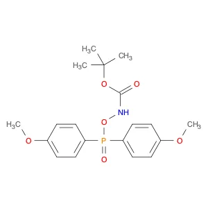 tert-Butyl [bis(4-methoxyphenyl)phosphinyloxy]carbamate