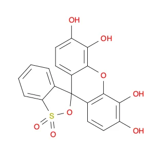 3',4',5',6'-Tetrahydroxyspiro[benzo[c][1,2]oxathiole-3,9'-xanthene] 1,1-dioxide