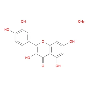 2-(3,4-Dihydroxyphenyl)-3,5,7-trihydroxy-4H-1-benzopyran-4-one hydrate