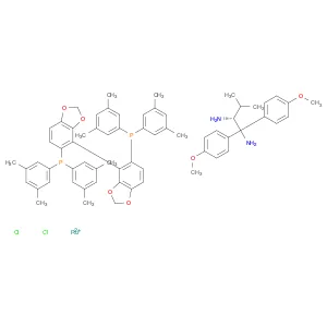 Dichloro{(R)-(+)-5,5'-bis[di(3,5-xylyl)phosphino]-4,4'-bi-1,3-benzodioxole}[(2R)-(-)-1,1-bis(4-met…